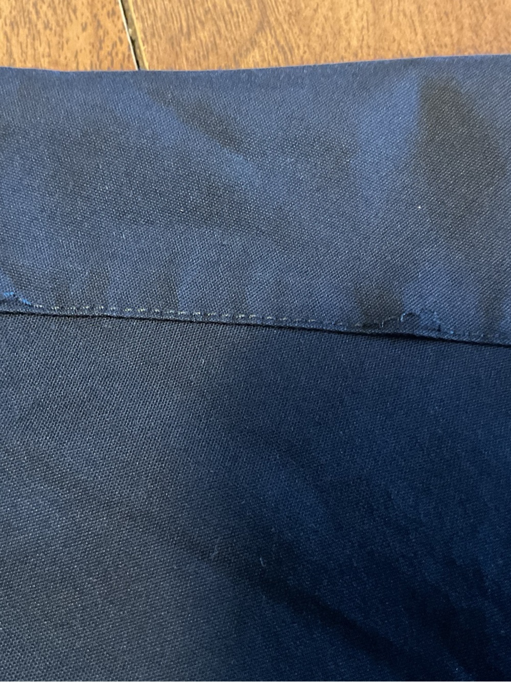 Prada Men's Dark Blue Dress Shirt - Picture 7 of 11